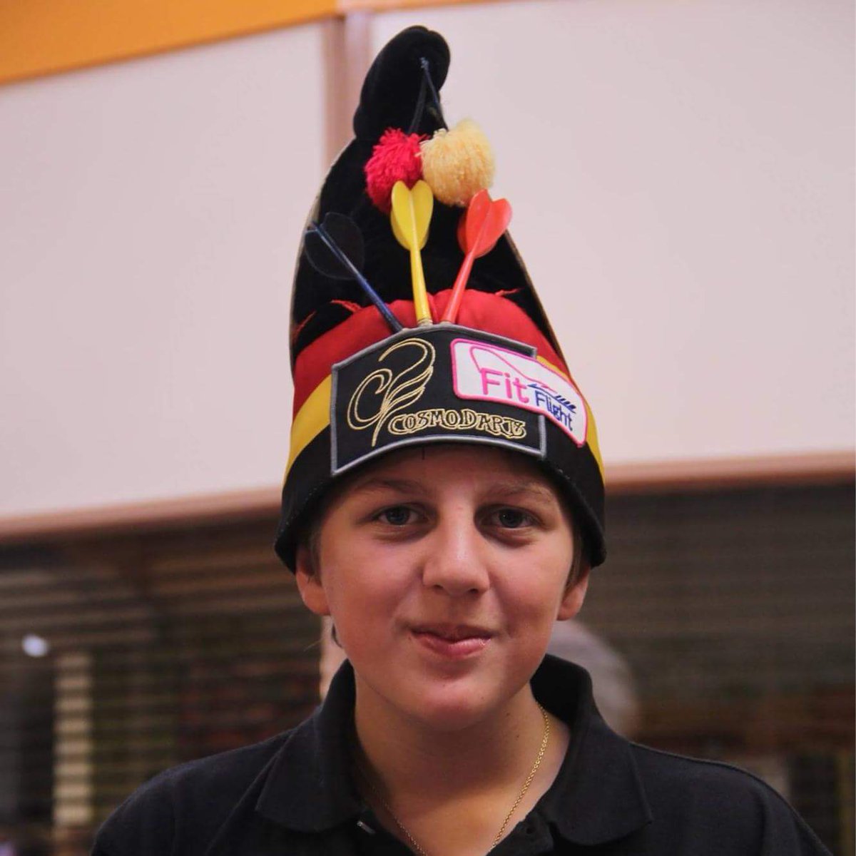 What can I say! The most famous hat in darts,is missing. Forgot my bag with the hat in it, on the train in Bridlington. Anyone find it?