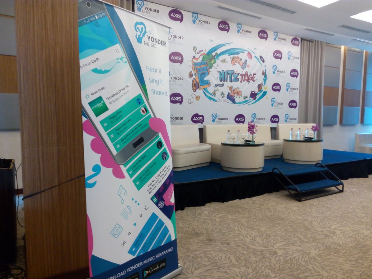 AboutPalembang's tweet photo. Mimin sedang di @santikahotels Palembang, sedang ada Press Conference Hitztage @AXISgsm nih! #MASAGAHITZ https://t.co/Ye1DgczoM2