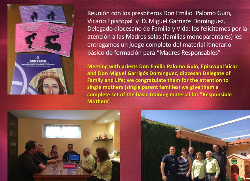 MFCTOLEDO's tweet photo. Jorge y Rosalinda,Presidentes Mundiales del la #CIMFC - #ICCFM,remiten su informe de la visita a Toledo en agosto: https://t.co/xjRA1G7fMF https://t.co/KIHQO8Km6R