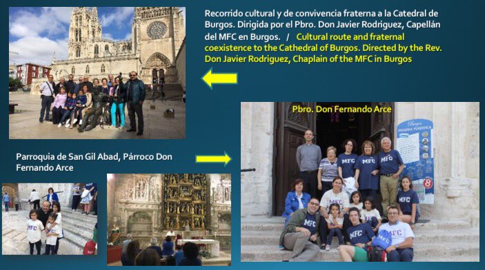 MFCTOLEDO's tweet photo. Informe de la visita a Burgos de Jorge y Rosalinda,Presidentes Mundiales del la #CIMFC - #ICCFM en agosto. Enlace: https://t.co/eQPOevvH9g https://t.co/c56myrujPl