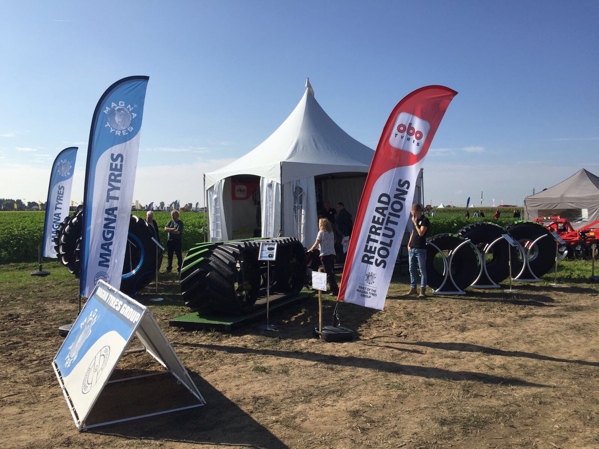 Visit us at #Werktuigendagen #Oudenaarden stand 524 #tyres #Agricultural #retreading