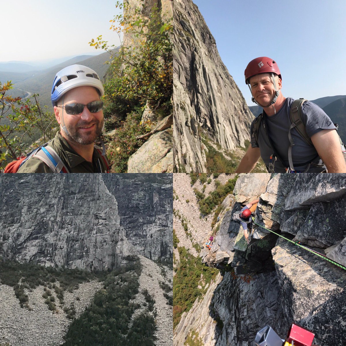 rgritch's tweet image. Cannon Cliff.... done!!!