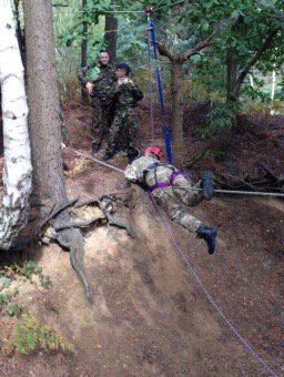 Commandant leading the way at Surrey Wing Bray comp!!