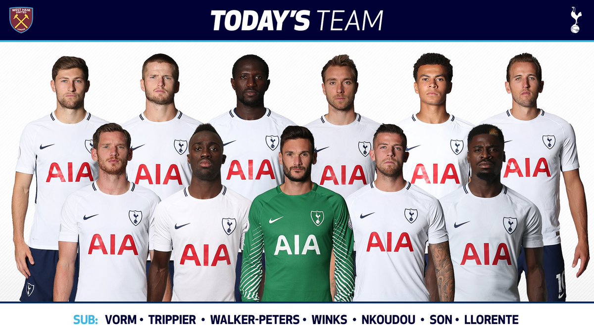 MyEcoBet's tweet image. Here are the line ups. #MyEcoBet #MayTheOddsBeEverInYourFavor #WestHam #Spurs #WHUTOT