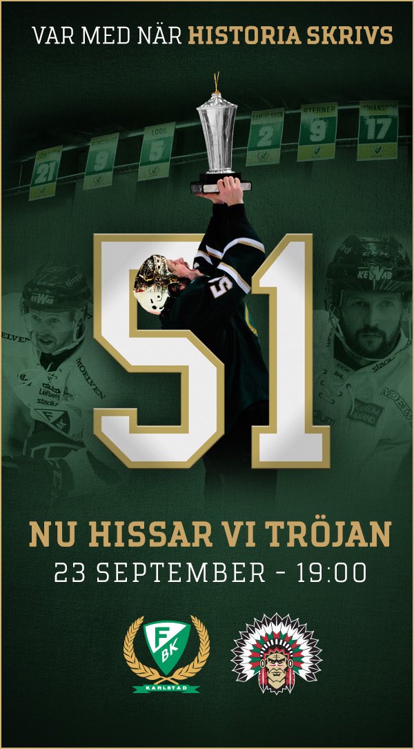 farjestad_bk's tweet photo. Idag är det DEN dagen, @rwallin51 #fbkse #RW51 https://t.co/m5gLtXCGhS