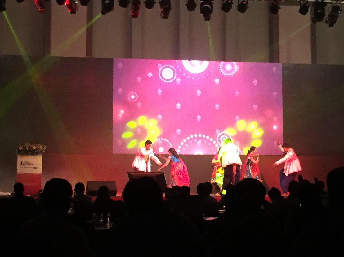 Cultural performance 'Flavours of India' at the #Pathbreakers Summit in Ahmedabad! #iamPathBreaker