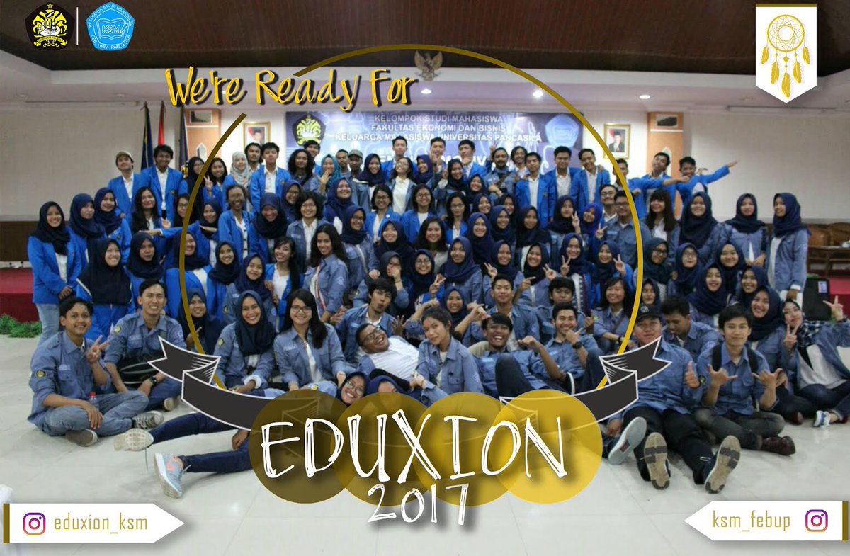 WE'RE KSMers &amp; WE'RE READY FOR #EDUXION2017👊
Yuk join acara Talkshow Young Entrepeneur
And See you at #EDUXION2017!