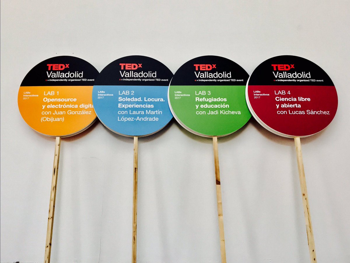 sonriv's tweet photo. #FelizSabado atentos a #TedxValladolid2017 de @TEDxValladolid con @Belen_Viloria
#TedLAB
Voices & Conversations
https://t.co/Rs6vQ1VLbr https://t.co/dFZt72NPd3