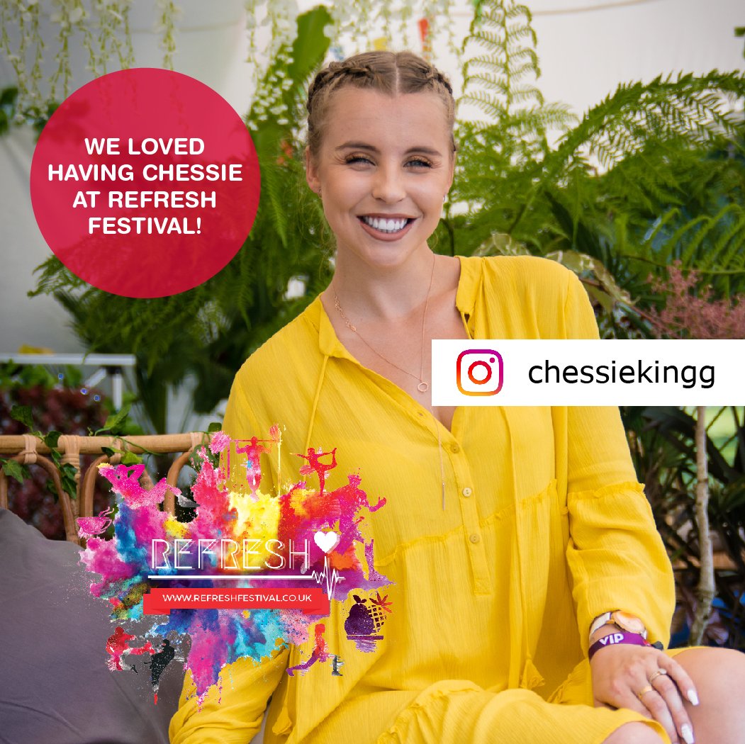 We loved having our favourite popcorn addict <a href="/chessieking/">Chessie King</a>  at <a href="/Refresh_Fest/">RefreshFestivalUK</a>  She is such an inspiration, and never stops smiling! #happygirl
