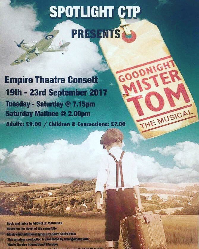 Spotlight_CTP's tweet photo. The final two shows today! What a run we have had. Thank you for all the amazing feedback. Not to late to get your tickets #Consett https://t.co/KoLYTl2EZd