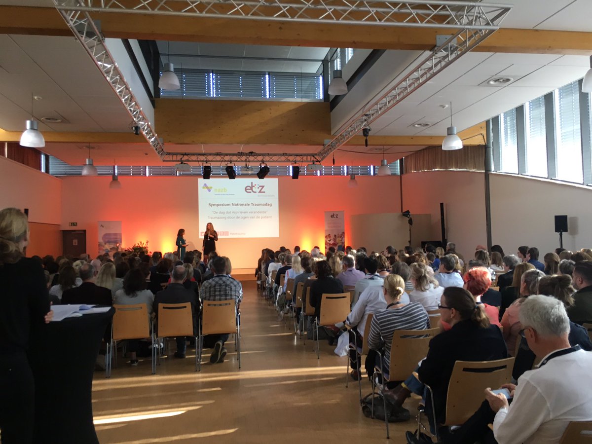 Zeer indrukwekkend verhaal van traumapatiënte. Symposium Nationale Traumadag Elisabeth-TweeSteden Tilburg