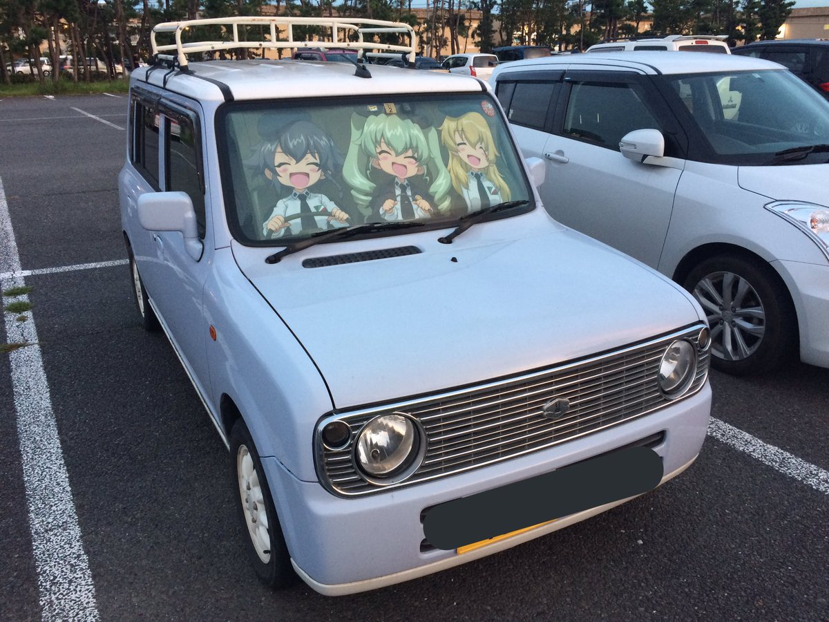 おんたま アンツィオサンシェード購入 サイズが軽自動車向きです Garupan おんたま アンツィオサンシェード購入 サイズが軽自動車向きです Garupan
