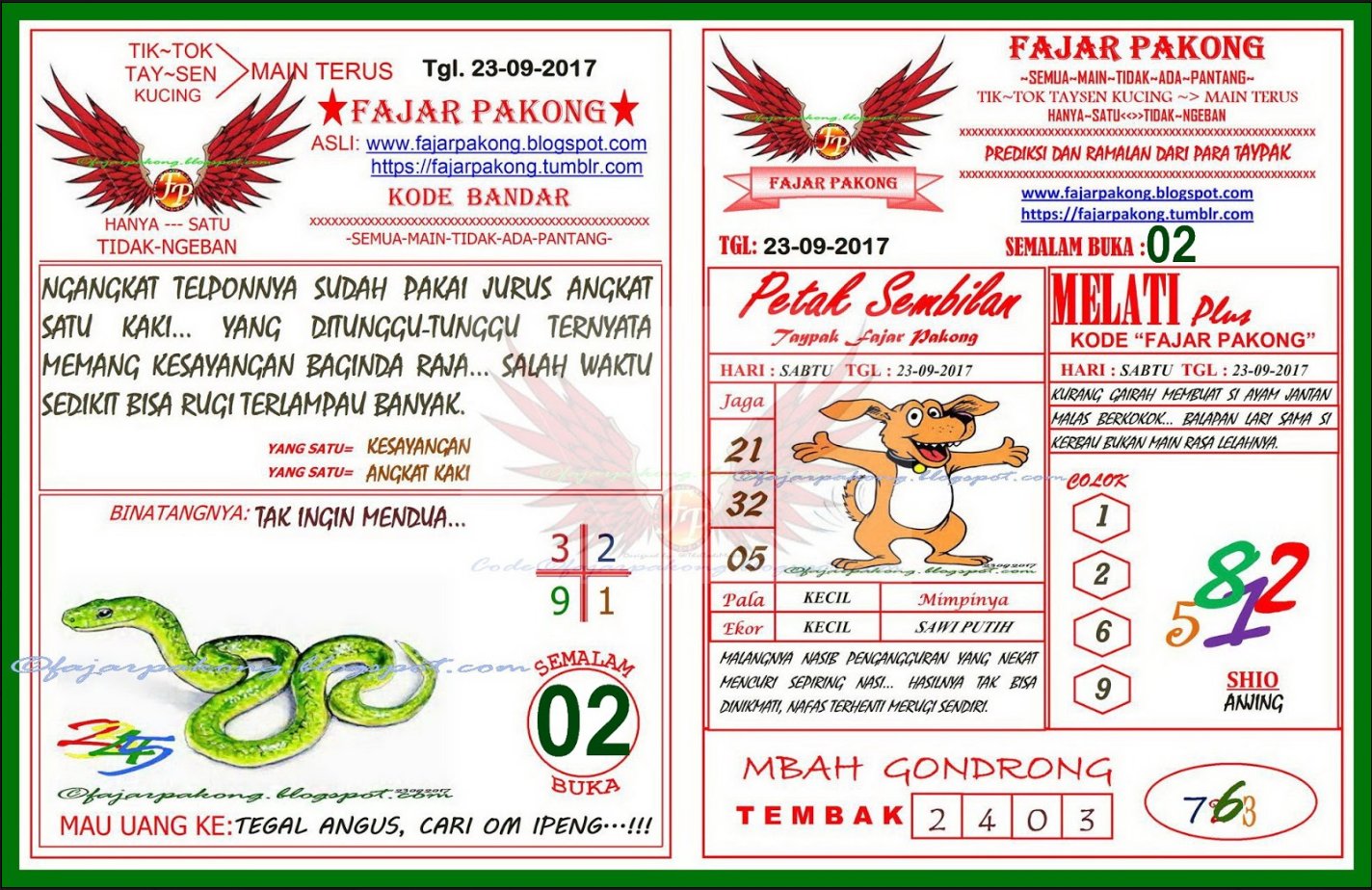 Kantongprediksi On Twitter: "#Syairhk #Syair #Codesyair #Syairkantong  #Codekantong #Kantongprediksi Kode Syair Hongkong Tanggal 23 September 2017  Https://T.co/Kbvi0Iuvwz Https://T.co/Yzpq7Skvsj" / Twitter