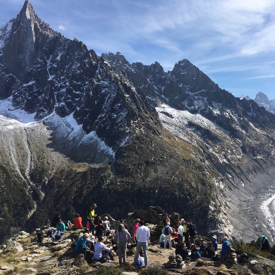 OneRagtime's tweet photo. Breathtaking views on our first day at #ChamonixGetTogether. Looking forward to those 3 days #startuphunt2017 #startups #vc #venturecapital https://t.co/SjyV8SlGde