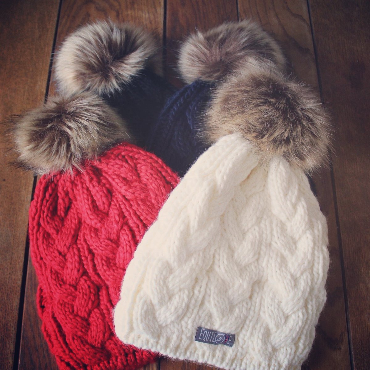 Our faux fur EquiLove fleece lined Bobble Beanie Hats are perfect for very cold days!!  ❄️💨
Coming soon equilove.co.uk £15.95 &amp; P&amp;P