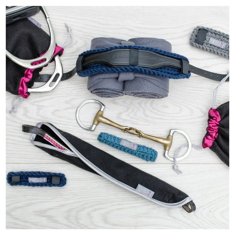 Handmade with love: crochet bridle comfort pads, stirrup socks, super soft bridle bling covers, headbands &amp; beanie hats🐎🍁💕 Available online