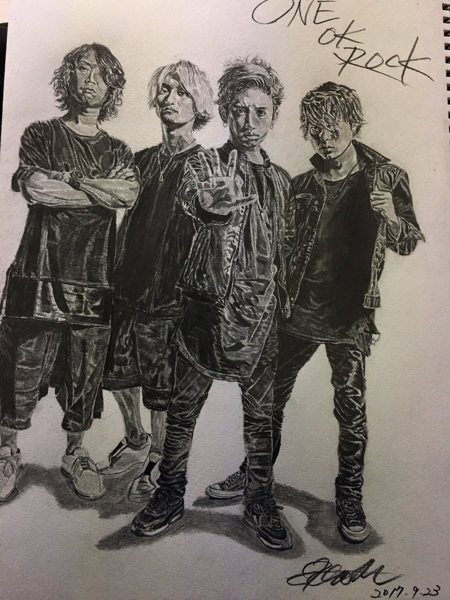 Yudai En Twitter One Ok Rock Pencil Drawing Oneokrock ワンオク ワンオクイラスト部 Oneokrock Oorerさんrt Oorerさんと繋がりたい ワンオクロック Taka Tomoya Toru Ryota T Co Bekvqeanx0