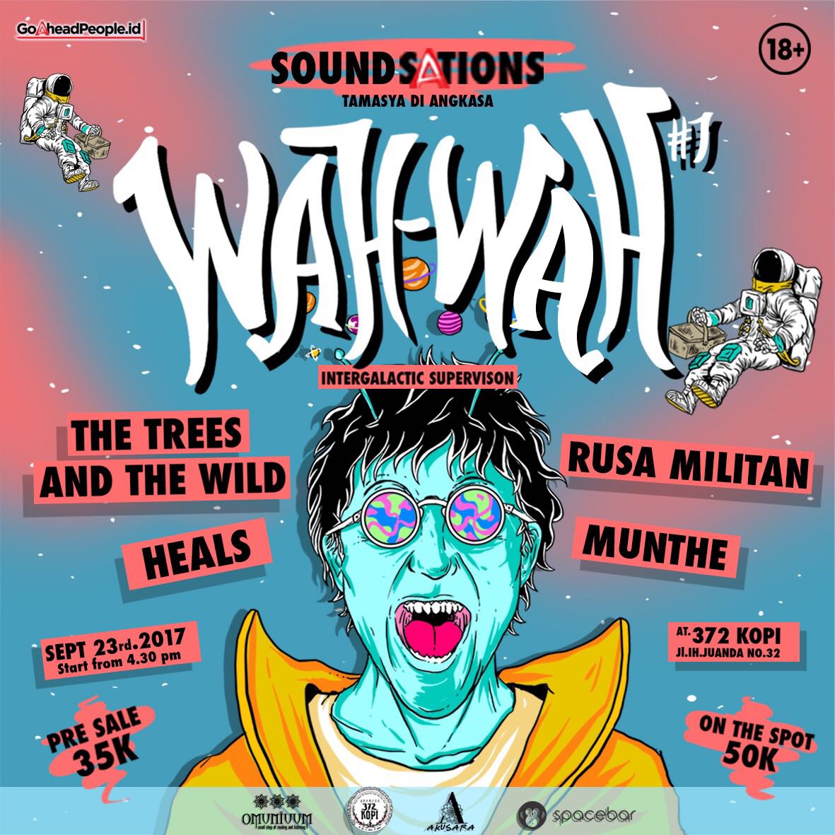 Are you ready for SoundSation tonight?! Sebentar lagi wah-wah, kudu dateng nih