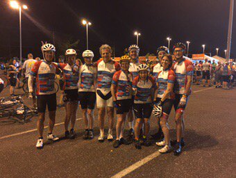 Team Not Rocket Science sponsored by Nuclear Clean Air Energy rides again. MS city to shore ride 2017!
