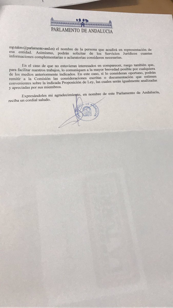 El 2 de octubre defenderemos la Ley LGTBI en el <a href="/ParlamentoAnd/">Parlamento Andalucía</a> y ayudaremos a defender al colectivo Lgtbi en el Deporte. 🏳️‍🌈