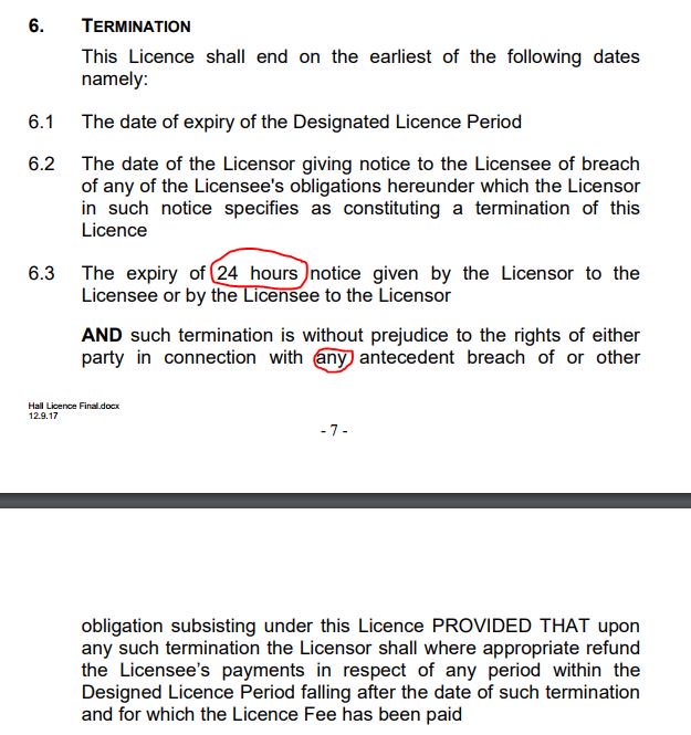 RotherhitheTCG's tweet photo. Real Southwark News : @lb_southwark draft crackers final new licence for tenant halls! 24hrs notice with loads of obligations easy to breach https://t.co/gxvPgwdW2G