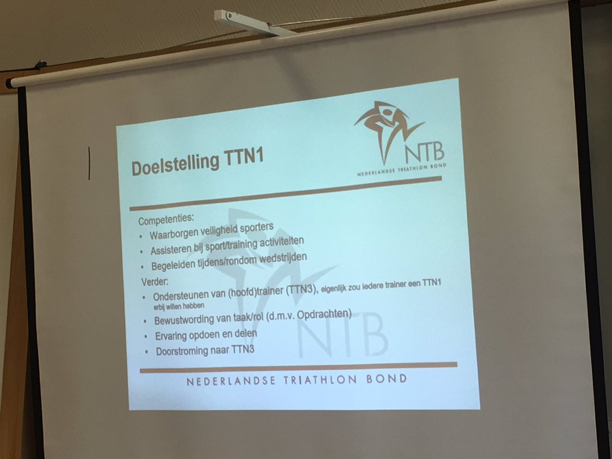 Opleiding TTN1 van <a href="/triathlonNL/">Triathlon Bond (NTB)</a> In gesprek over de ideale trainer!