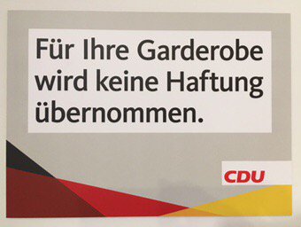 Letzte Plakatwelle im Wahlkampfendspurt.