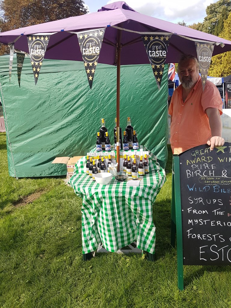 Get your amazing birch syrups from <a href="/VanaVoru/">Vana Voru</a> this weekend at the #RTWFOODDRINKFEST