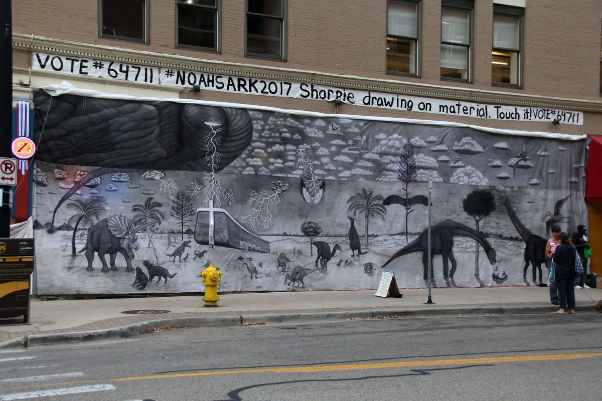 Are you loving <a href="/ArtPrize/">ArtPrize</a> this year? If you haven't seen it make sure you check out the art on the side of your building!