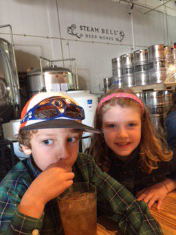 First visit to <a href="/Steambellbeer/">Steam Bell</a>. Found something for the kids to drink.