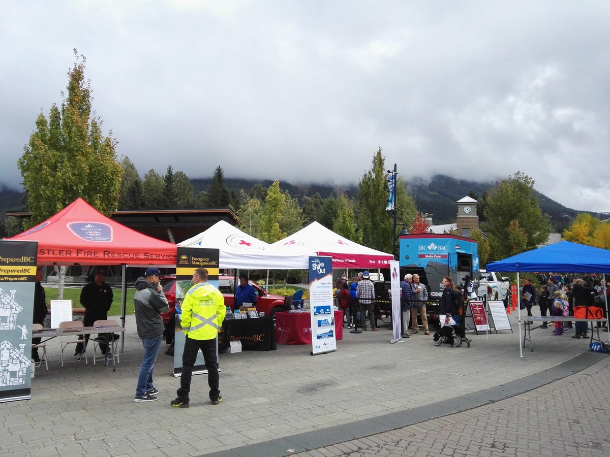 IBC_West's tweet photo. #shakezone2017 tour continues in @RMWhistler today. Come by the Village Stroll to experience an #earthquake! @PreparedBC @GoWhistler https://t.co/NbJPClBss2