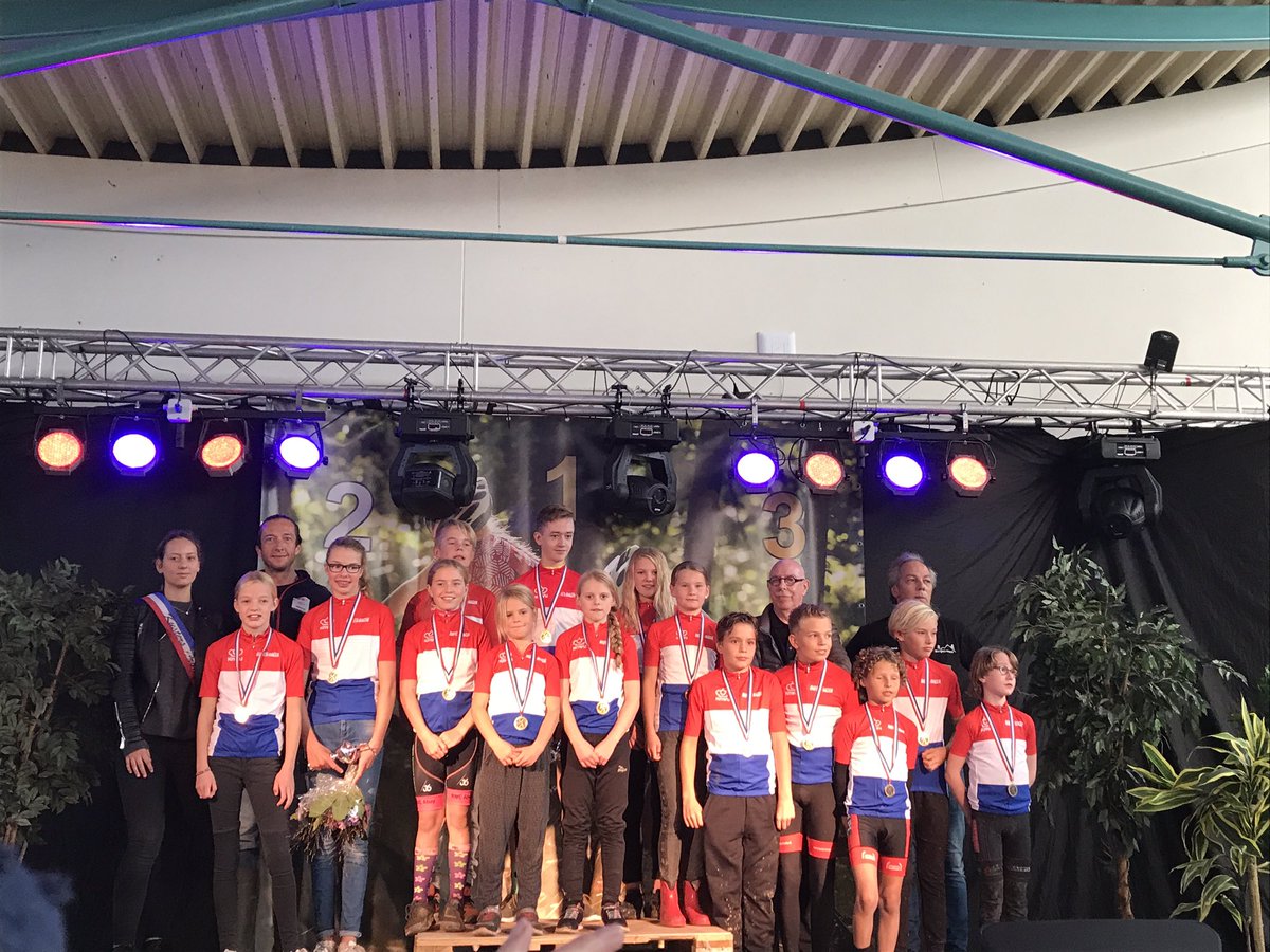 Het was een mooi NK MTB voor de jeugd in Sittard. Iedereen gefeliciteerd met jullie prestaties!