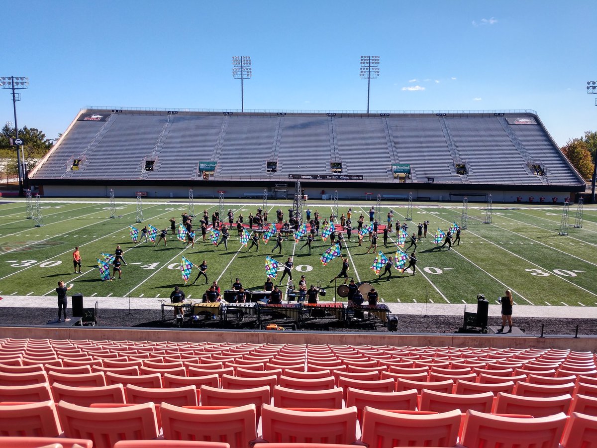 WnhsP's tweet photo. Band on the field @ Brigham Field NIU Huskies! https://t.co/L5ZVjE8gd9