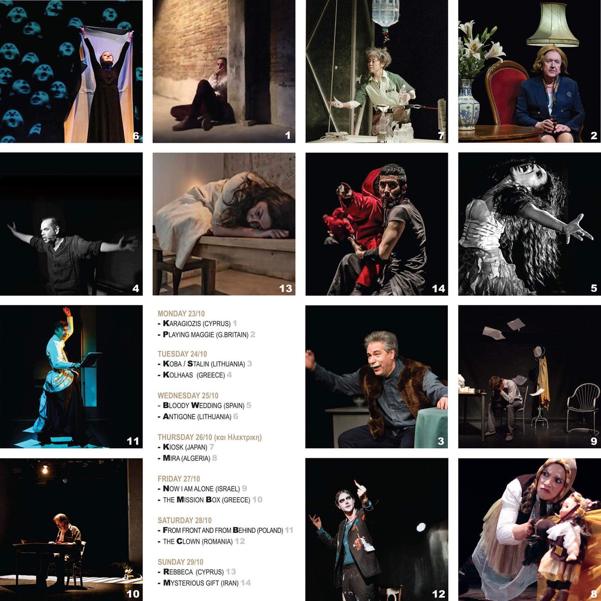 #October is here!
Click the link below &amp; download the #programme of #events! 
#Pafos2017 #October2017 #events
⤵
pafos2017.eu/wp-content/upl…