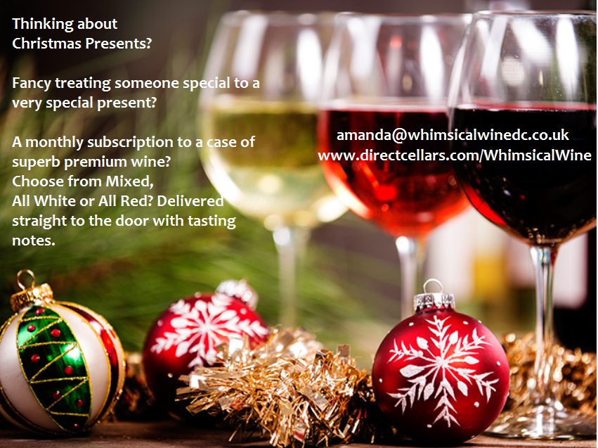 WhimsicalWineDC's tweet photo. #Christmas is coming Treat yourself or someone special to a case of superb #premium #wine. Contact me for more information x https://t.co/oW0hRsRSGG