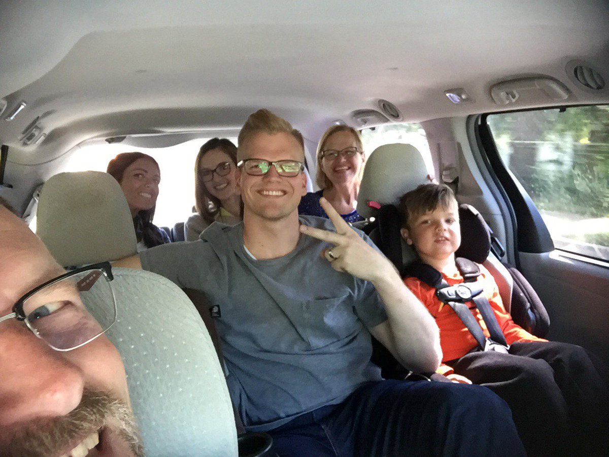 DrTPJohnston's tweet photo. Enjoying a #FamilyDay in Josh's and Libby's #SwaggerWagon!
Heading to Weston's #RedBarnFarm :-) https://t.co/4N3jIxfmYj