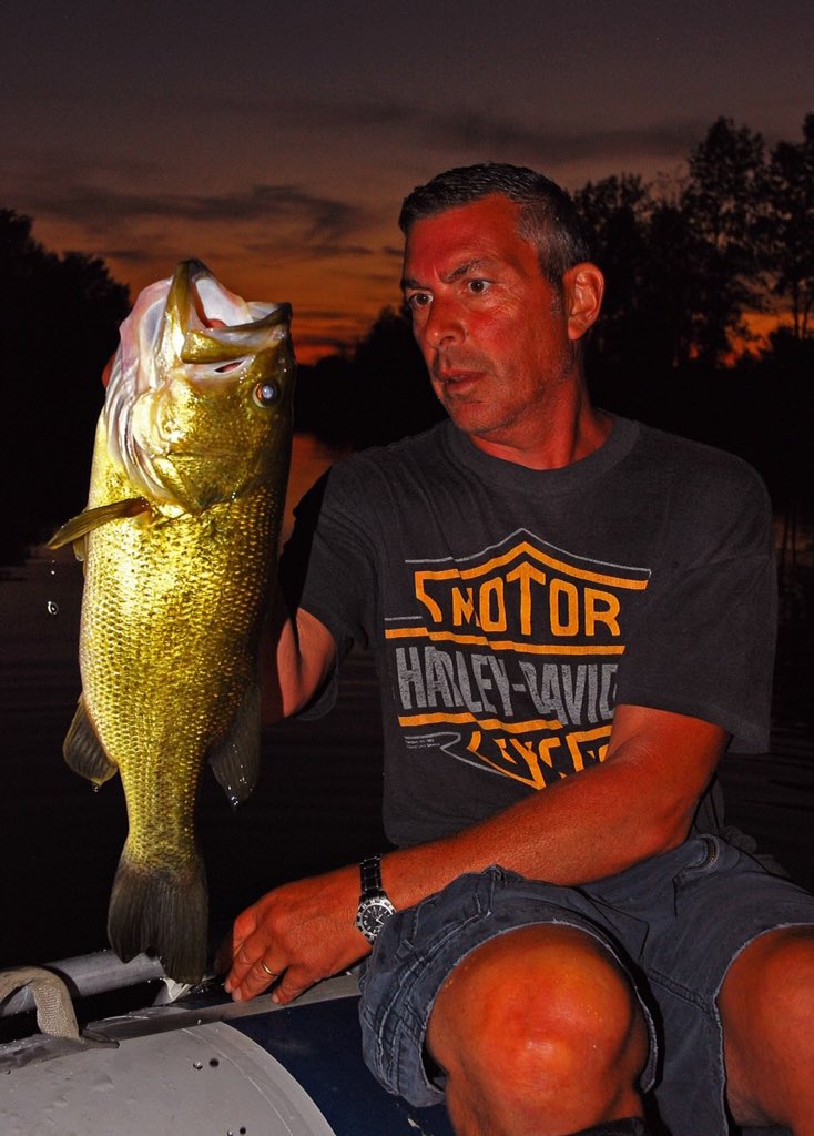 thefishinglife's tweet photo. #sunsetbass https://t.co/NmK6mUi8ax