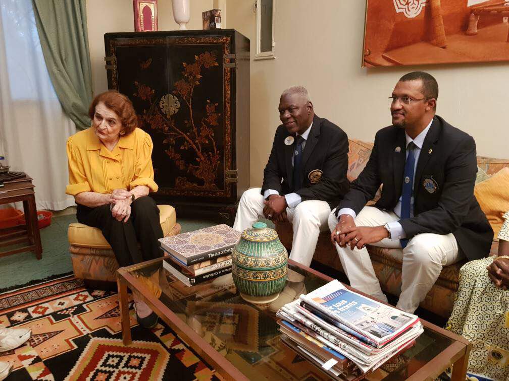 LC_NkcDoyen's tweet photo. Venue du Gouverneur à #Nouakchott avec le #President de la région 11, Denis Ndiaye @lions100D403A1 @yasser76 #SOPAPA https://t.co/jx0i9WnU8J