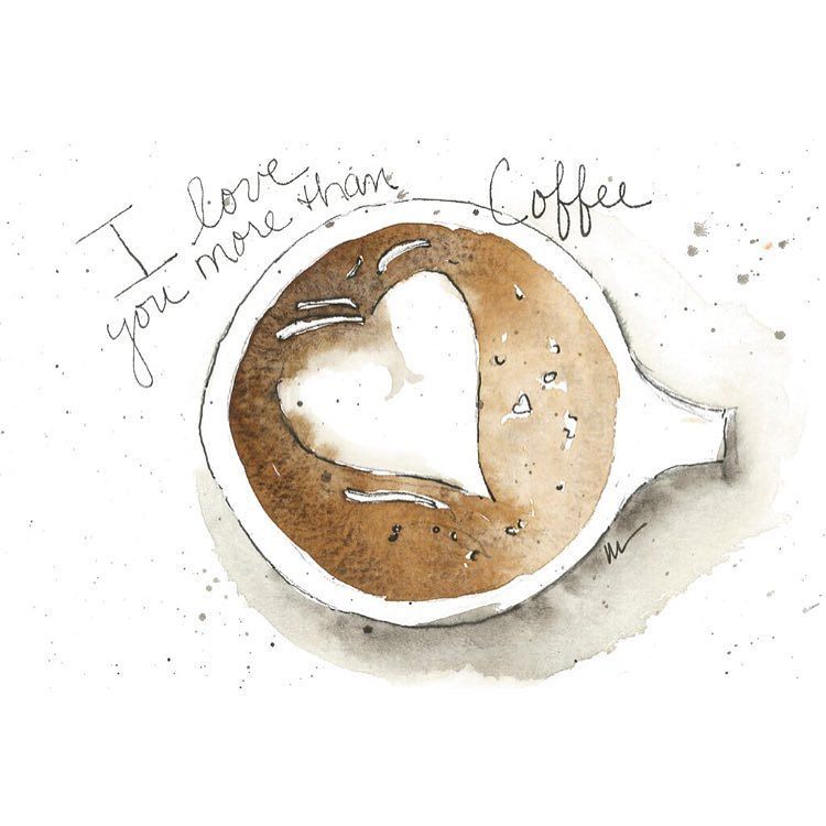 Happy National Coffee Day to all my fellow caffeinated artists! I love you more than coffee 💜 Purchase fine art pr… ift.tt/2hCb0WJ