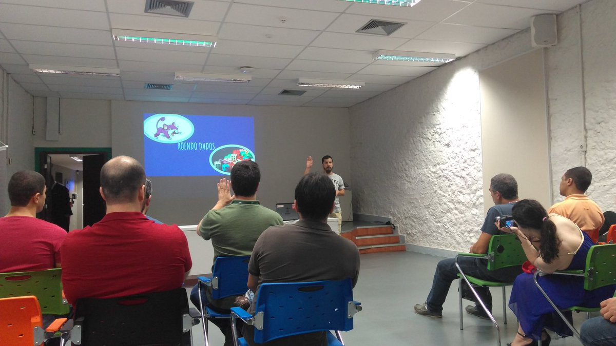 ericleribertson's tweet image. #PythonRio na B2W!