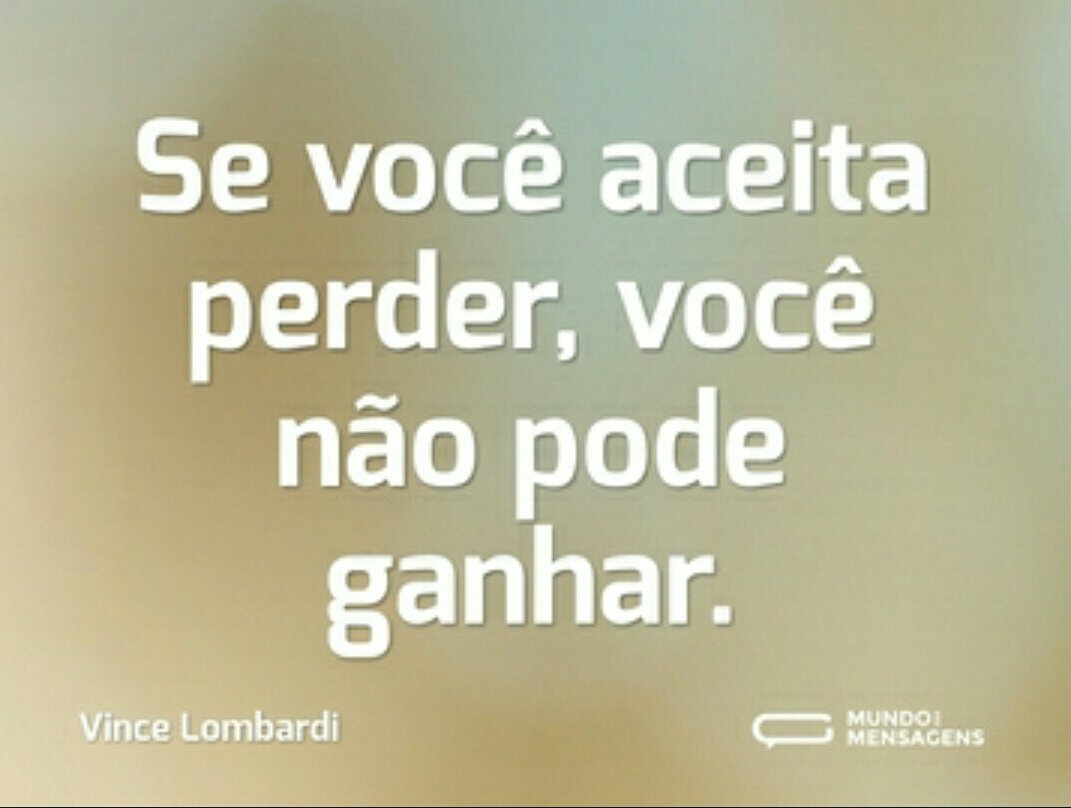 Nunca desista, NUNCA!!!!