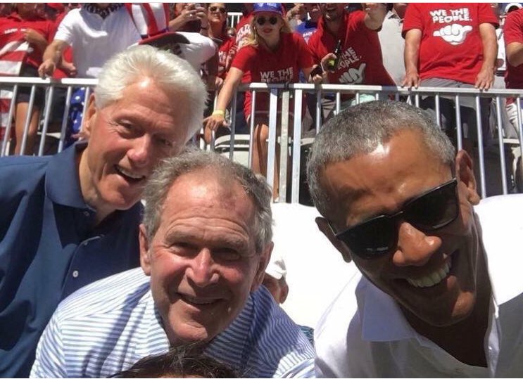 ¿Posibilidades de este selfie en Colombia? Jamás. Nuestros líderes se odian. Necesitan un proceso de paz...