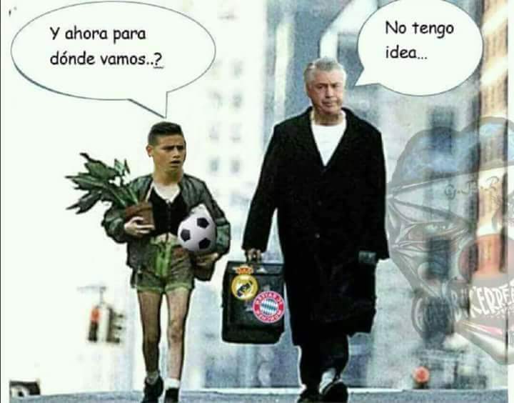SoloFutbolMemes's tweet photo. JAJAJAJAJAJA JAMES Y ANCHELOTTI https://t.co/QsmX3HDvcC