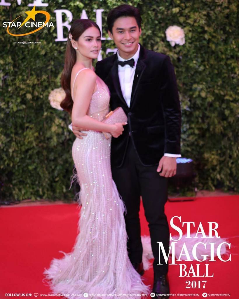 StarCinema's tweet photo. Elisse Joson and McCoy de Leon #StarMagicBall2017 https://t.co/M0V1O9qkXd
