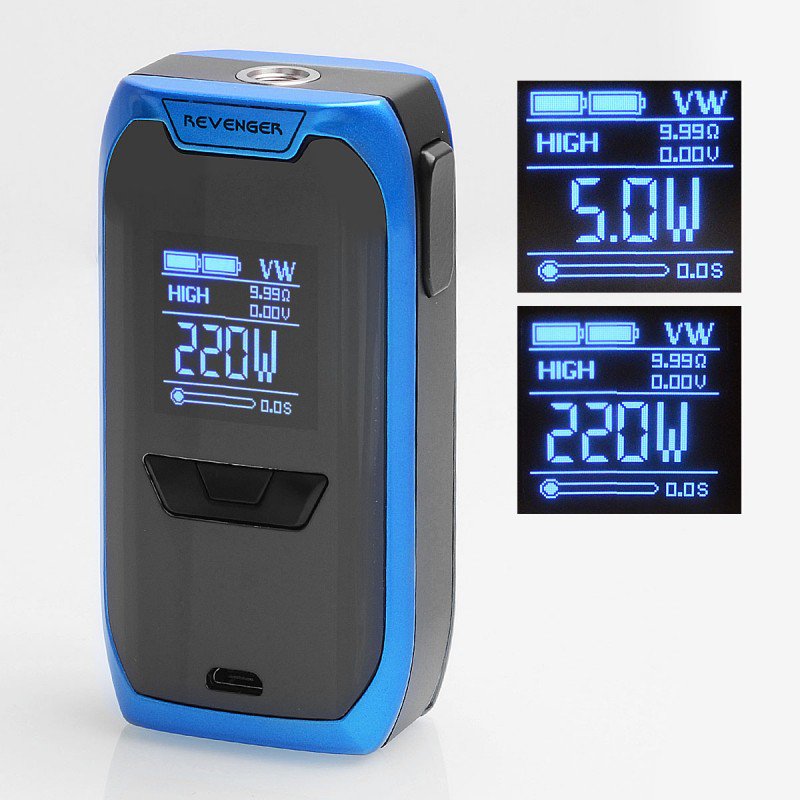 Authentic Vaporesso Revenger X 220W TC VW APV Box Mod $48.48 Buy shrsl.com/k82p #Vaporesso #Revenger #BoxMod #VapeGear #VapeLife