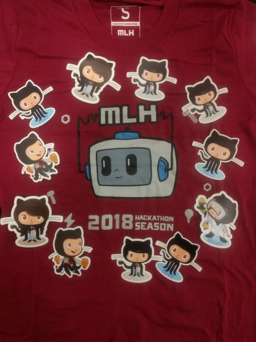 MLHacks's tweet image. Huge shout-out to @GitHubEducation for supporting MLH &amp;amp; hackers everywhere! If you're @BoilerMake1 come snag an Octocat sticker. #BoilerMake