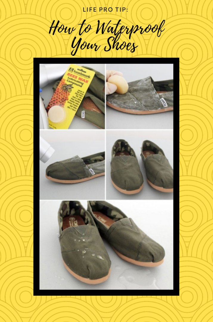 HighTSupplemnts's tweet photo. #LifeProTip: Use beeswax to waterproof your #shoes! Never run with wet shoes again! Source: https://t.co/a5wgpwhx93 #fitness #hack #saturday https://t.co/9KuqBtmRkQ