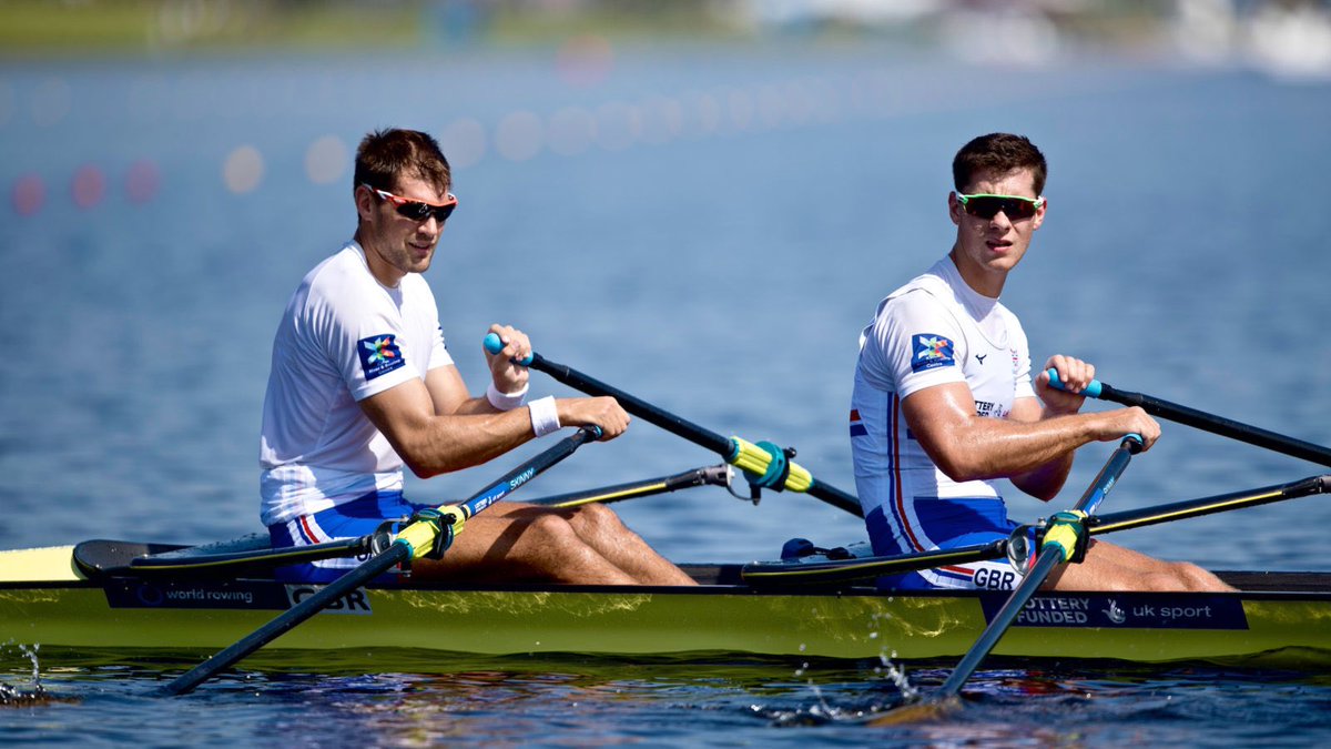 PaulStannardRow's tweet photo. Right then... 🥈 for the M4x in "character building circumstances". Tom in the 1x tomorrow. So proud of all this lot. #GreatBritishSculling https://t.co/uow53I33m7