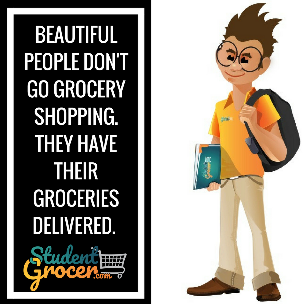 StudentGrocer's tweet image. Have your groceries delivered for as little as $5.55/meal with studentgrocer.com #QueensU #Studentlife #Kingston #SLC #Canada #Student