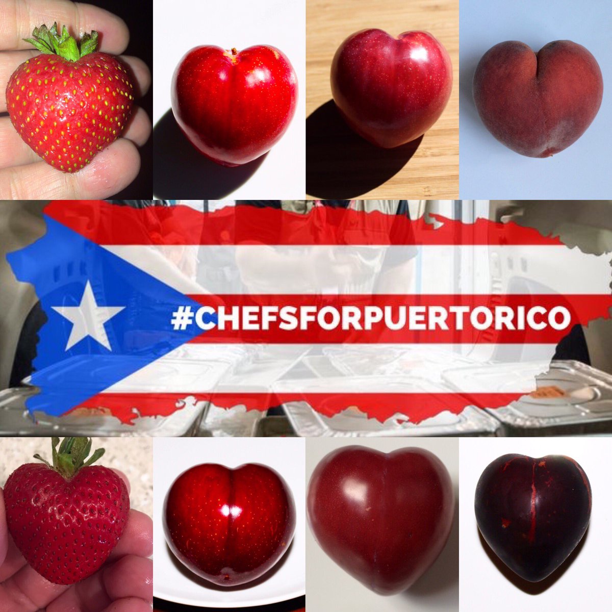 UglyFruitAndVeg's tweet photo. Puerto Rico needs our help. They need food &amp; @WCKitchen, @chefjoseandres &amp; others are delivering it w love. DONATE 👉 https://t.co/NTQeT69bh0 https://t.co/VVy88KppsJ